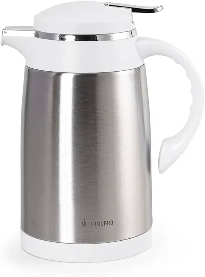 Garrafa Térmica Inox Camélia Branca 600ml Termopro