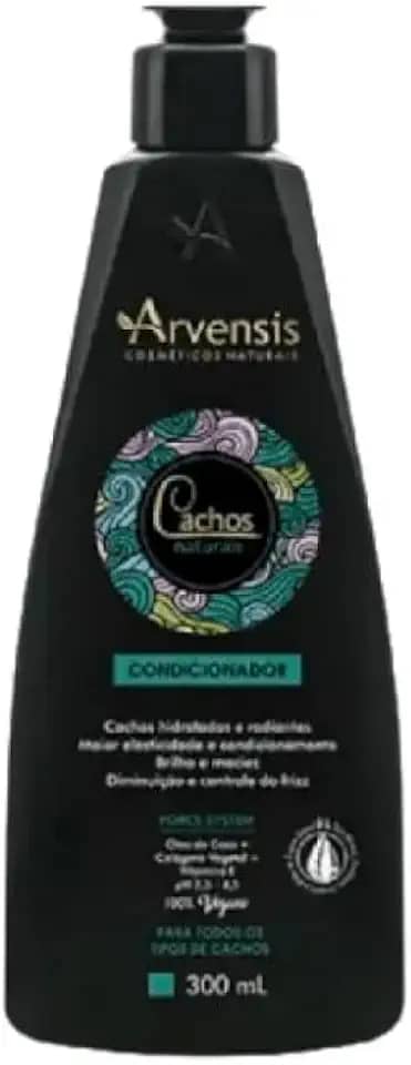 Arvensis – Condicionador Cachos Naturais 300ml | Hidratação, Definição, Brilho, Fórmula Vegana, Para Cachos