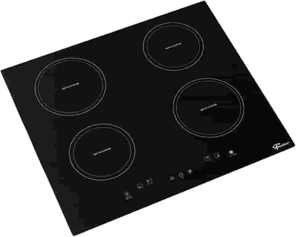 FISCHER COOKTOP DE INDUÇÃO 4 BOCAS MESA VITROCERÂMICA PRETO 220V - 25943-56251