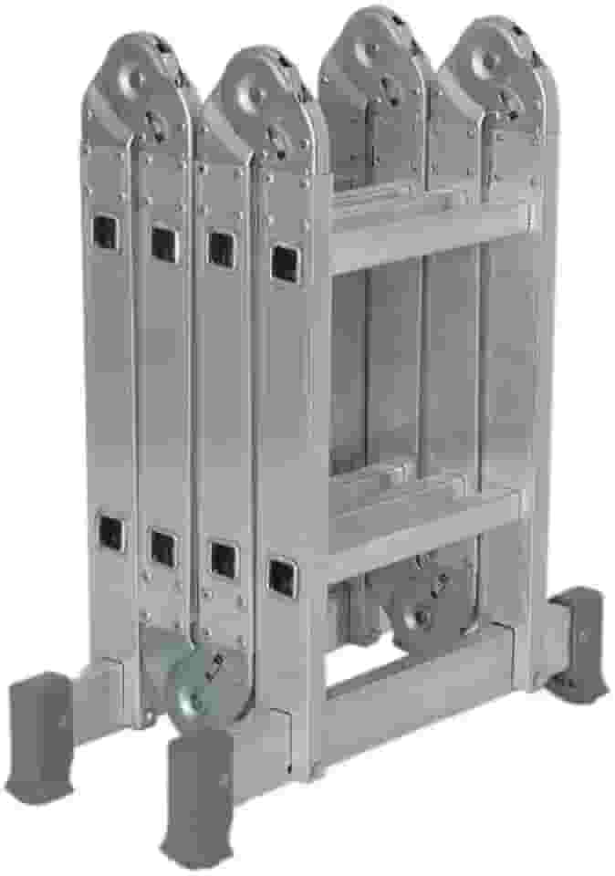 Escada Articulada 8 Degraus de Alumínio 4x2 13 Posições Reisam