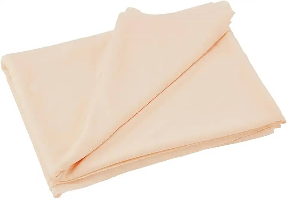 PH PandaHall Tecido para confecção de bonecas, tecido 150 x 89 cm, tecido de cor de pele, boneca, faça você mesmo, material de costura leve, tecido tom de pele, tecido para costura, roupas, bolsas,