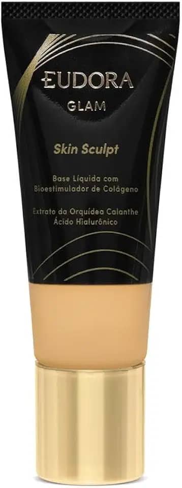 Eudora Glam Skin Sculpt Base Líquida Semi Matte Cor 35 30ml