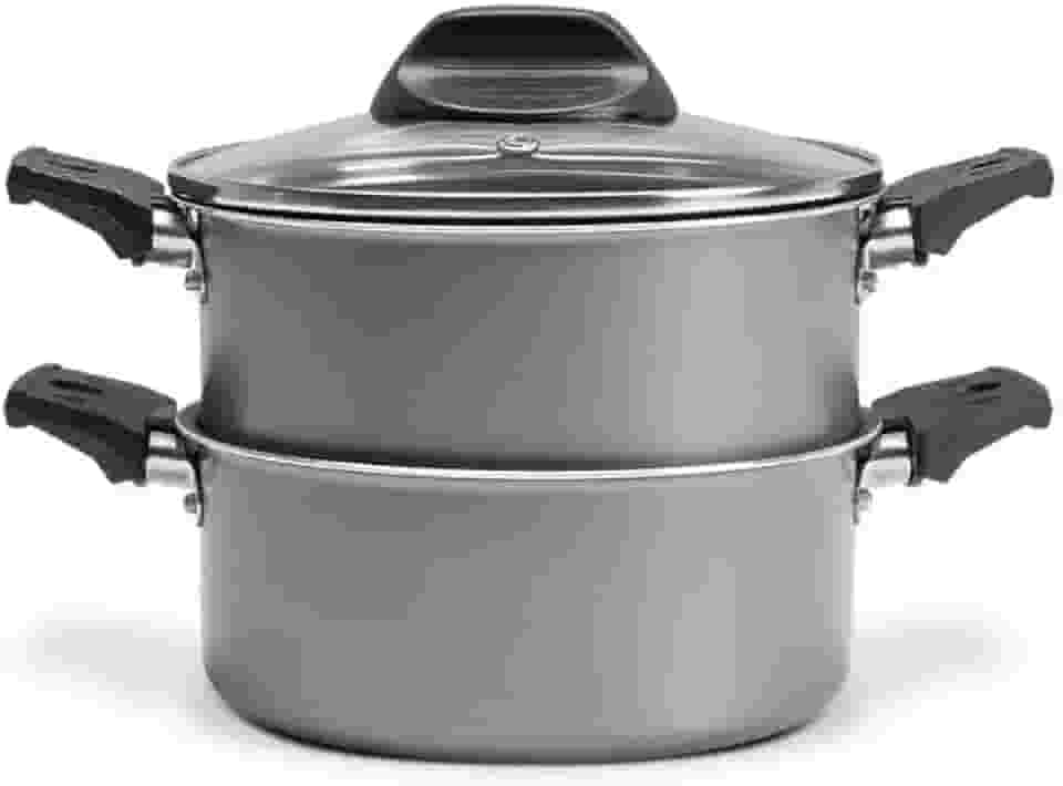 Brinox - Cozi Vapor com Tampa 1,45L Especiarias - Prata