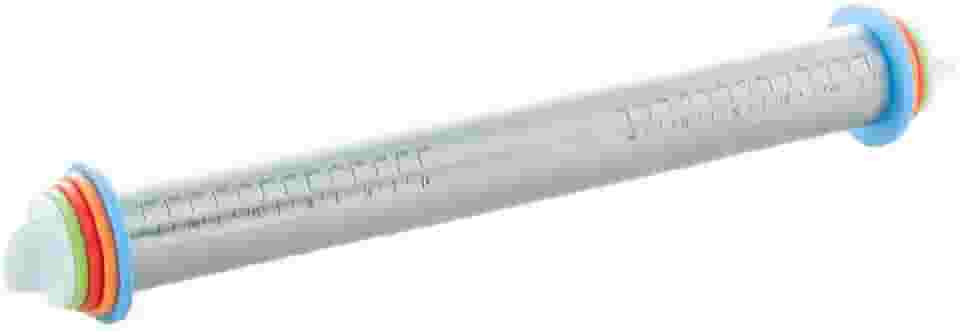 Rolo para Massa de Aço Inox Ajustável 6,5cm x 6,5cm x 44cm - Wolff