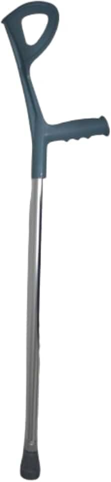 Muleta Canadense Fixa Adulto Unitário 120kg Cinza Supermedy 1 Unidade