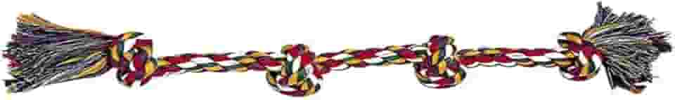 Ferplast PA 6524, Brinquedo Extra Grande Nó de Corda para Cães, Sortido, Algodão Ferplast para Cães, GG, variado