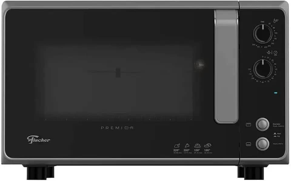 FISCHER FORNO ELÉTRICO BANCADA PREMIER SILVER 48L 127V - 29420-70309