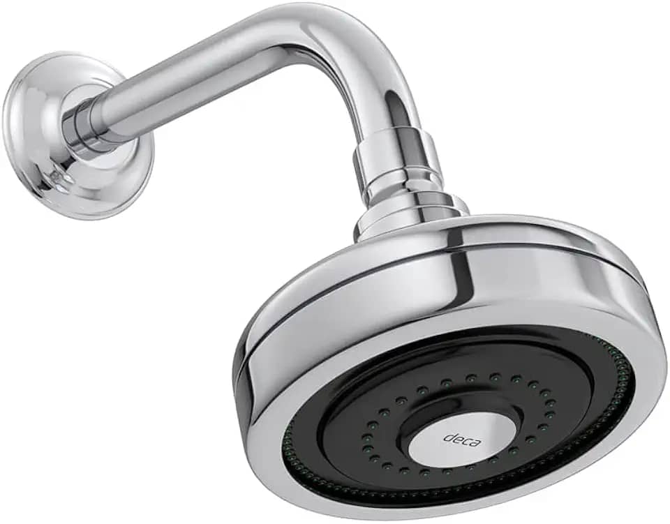 Ducha de Parede Redonda com Tubo Acqua Plus