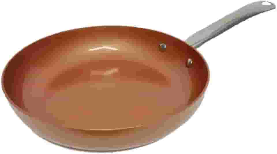 Frigideira Antiaderente 24 cm Cerâmica e Cobre/Titânio - MaxChef