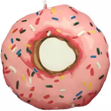 Almofada De Bichinho Gato Decoração Presente Amigo Secreto (Donuts)