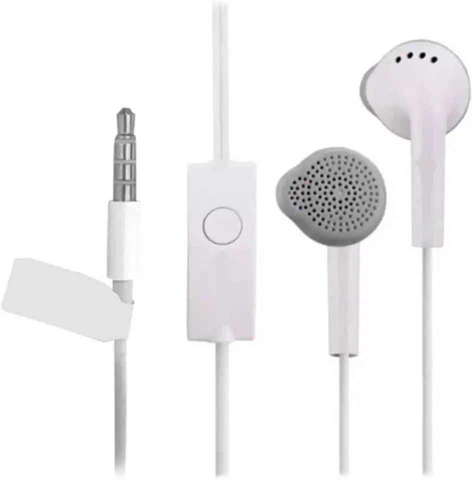 Fone de Ouvido com Fio para Música com Cancelamento de Ruído (Branco)