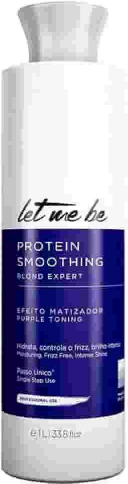 Let Me Be Protein Smoothing Blond - Escova Progressiva Passo Único Matizadora 1L