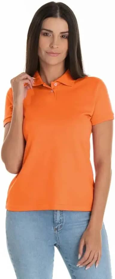 Camisa Polo Piquet Feminina Lisa Gola Polo Loja Mirante