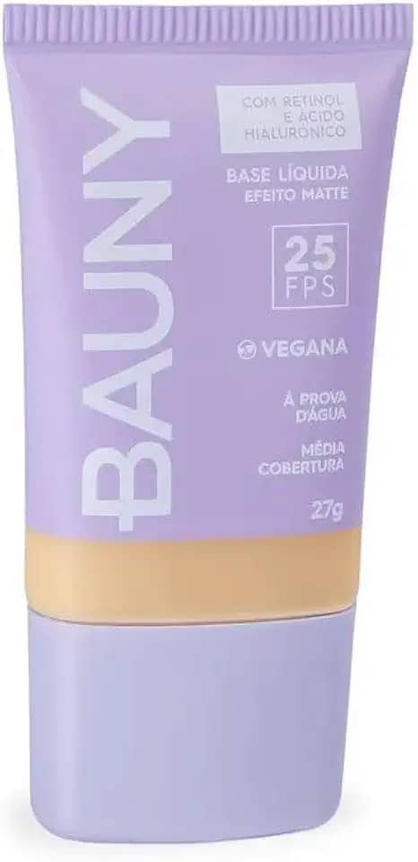 Bauny - Base Alta Cobertura Soft Matte Cor 010 30g