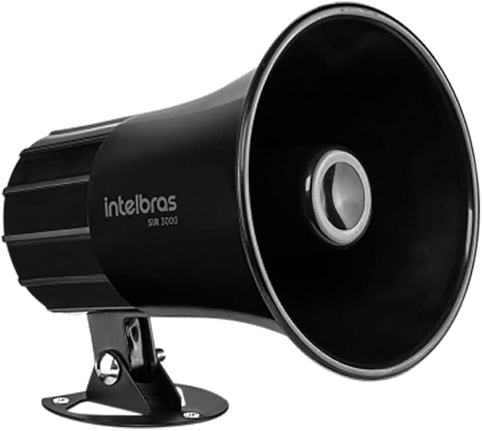 Sirene SIR 3000 120 DB Preta - Intelbras