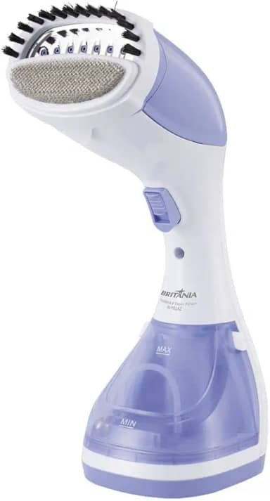Passadeira A Vapor Portátil BVP02L 127V, branco com roxo