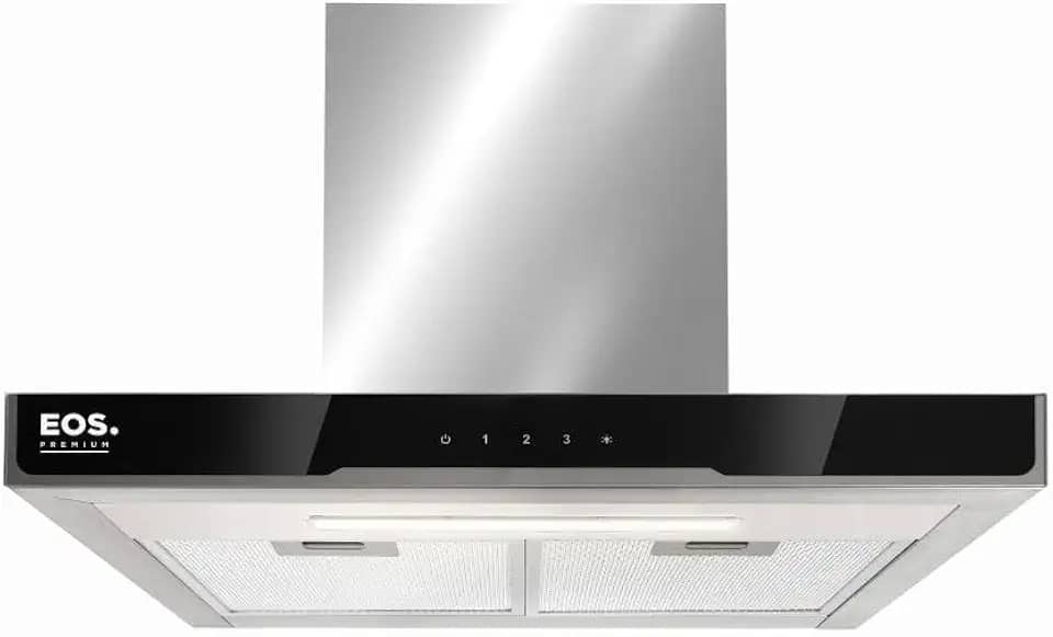 Coifa e Depurador de Parede Eos 60cm Digital Touch Inox 110v