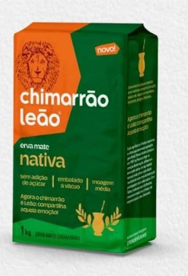 Chimarrão Leão Erva Mate Nativa a Vácuo 1 Kg