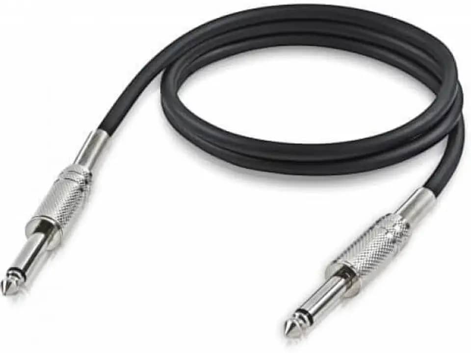 Cabo Audio Plug Metal P10 X P10 3 Metros