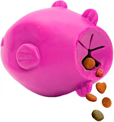 Amicus Brinquedo De Borracha Fun Toys Fundo Do Mar Para Enriquecimento Ambiental Dos Cães Peixe Roxo M/G