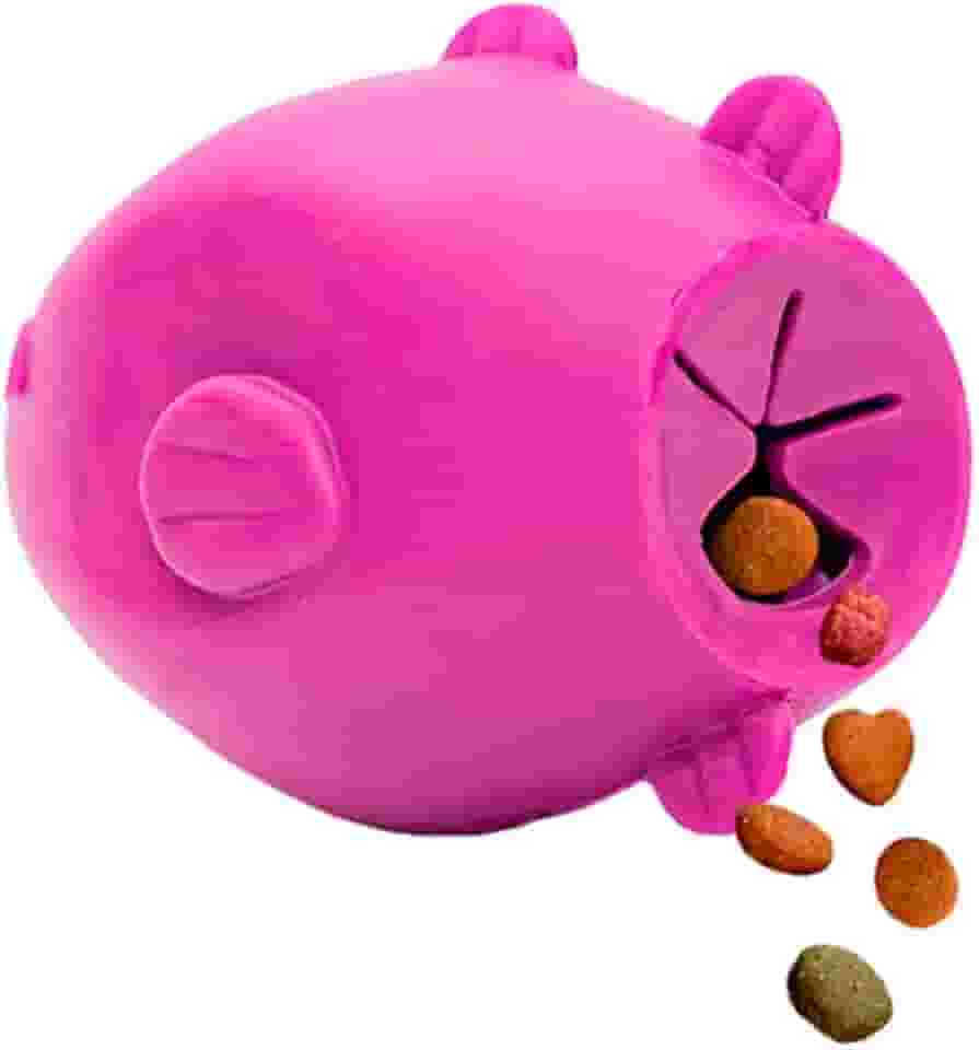 Amicus Brinquedo De Borracha Fun Toys Fundo Do Mar Para Enriquecimento Ambiental Dos Cães Peixe Roxo M/G