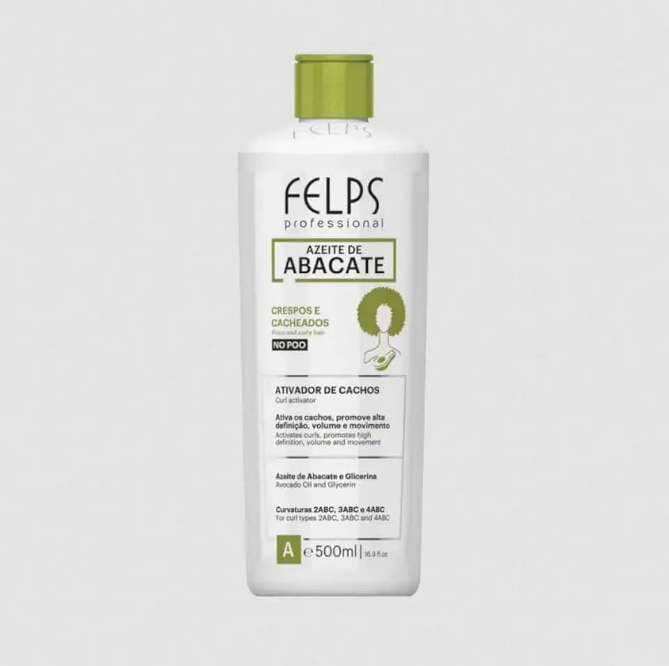 Felps Cachos Ativador Azeite De Abacate 500ml, Felps Professionnel, 500ml