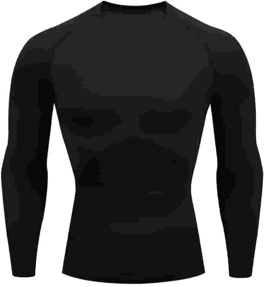 Blusa Compressão Segunda Pele Esportivo Flanelada Térmica Para O Inverno Frio Camisa Neve Masculino