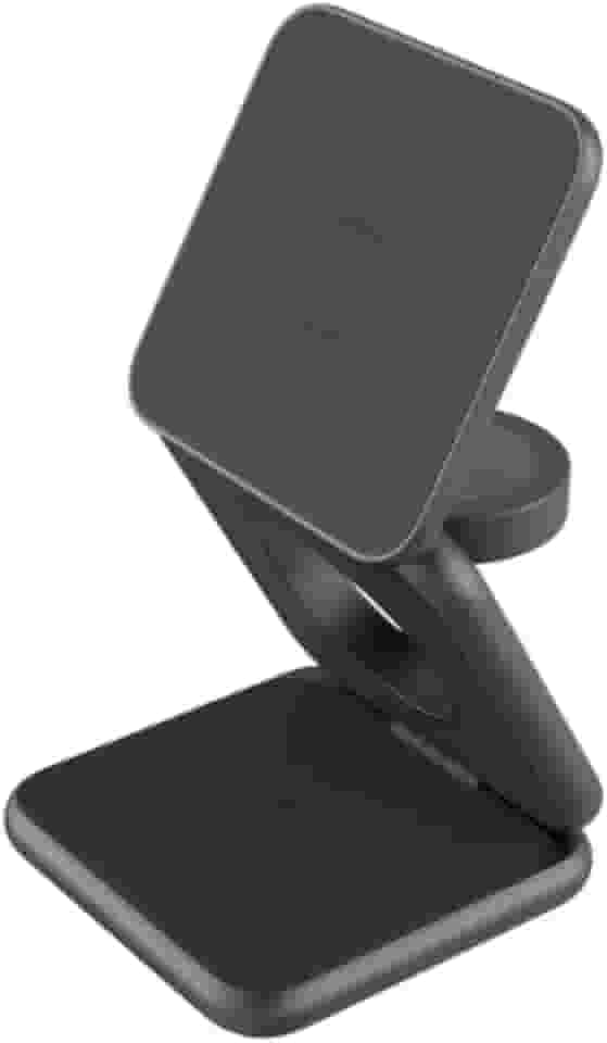 Carregador por Indução 3 em 1 Ovvi Dobrável para Apple Grafite