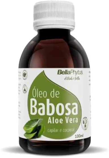 Óleo de Babosa BellaPhytus, Aloe Vera, 100ml
