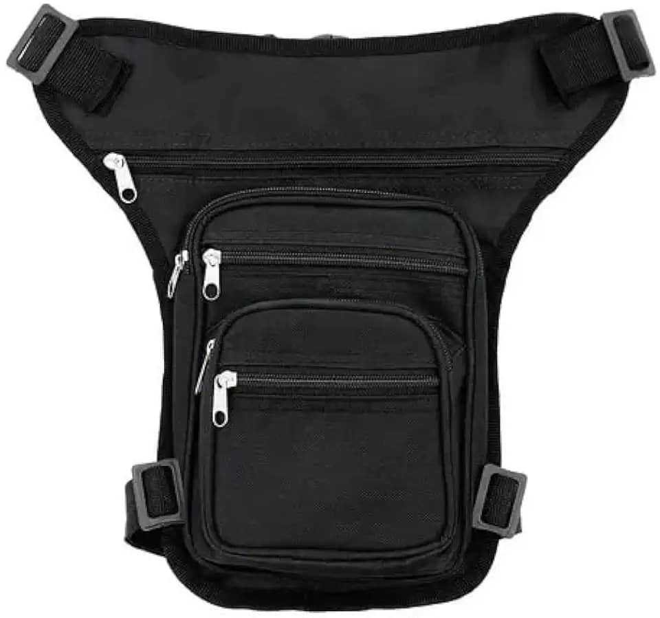 Pochete Cartucheira De Perna (Preto)