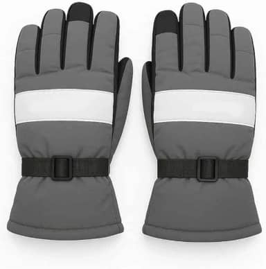 Luvas de Inverno para Motociclista, ne e frio inverno, Impermeável, Resistente à Chuva, com Forro Interno e Regulagem no Pulso