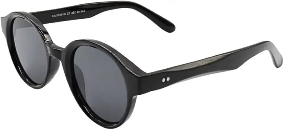 Oculos de Sol Redondo Original Premium Classico Em Alta UV400 Unisex Feminino Masculino - Modelo Harry - Cacife Brand