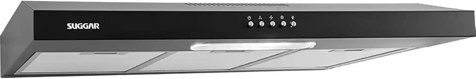 SUGGAR DEPURADOR DE AR SLIM 80CM 3 VEL. PRETO 220V DPS182PT