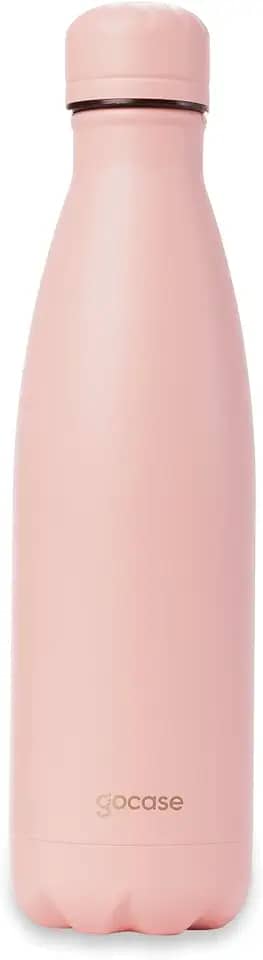 Garrafa Térmica Gocase Urban Inox Parede Dupla Isolada À Vácuo 500ml - Rosa