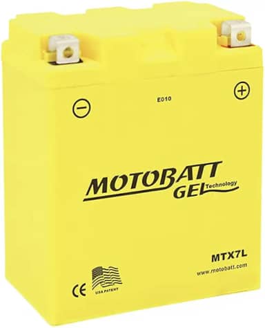 Bateria Gel Motobatt MTX7L Cbx250 Twister Tornado Falcon