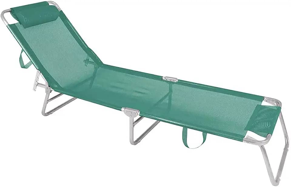 Mor - Cadeira Espreguiçadeira em Alumínio Turquesa