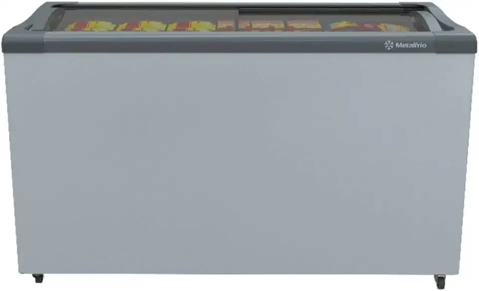 Freezer Expositor Horizontal Metalfrio 318 Litros Branco NF40SB 110V