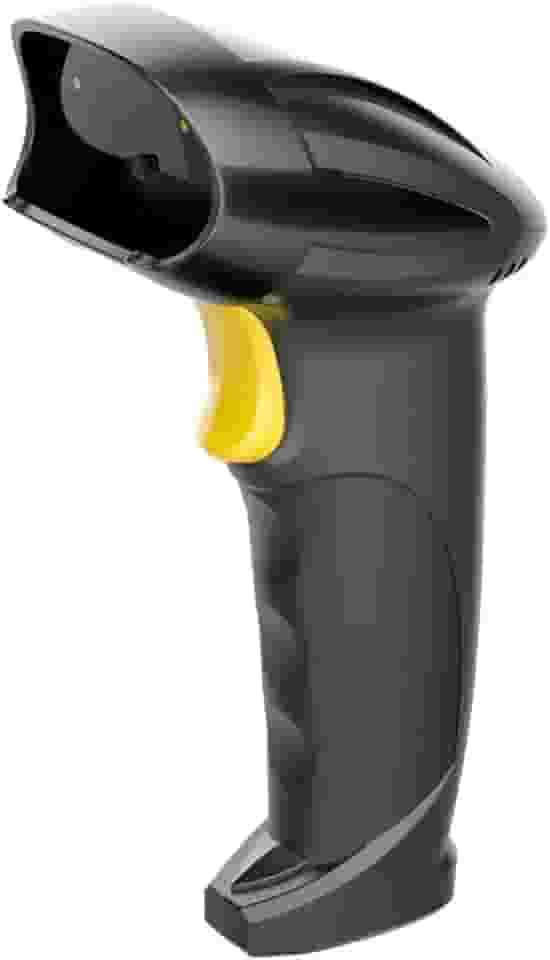 Leitor de codigo de Barras C3Tech LB-W200BK V2 sem fio 2.4GHz, 1D, Suporte a leitura de imagem inversa, Suporte a leitura de DANFE