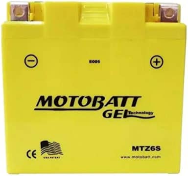Bateria Bateria Gel Motobatt Mtz6s Ytz6s Cg150 Fan150 2009