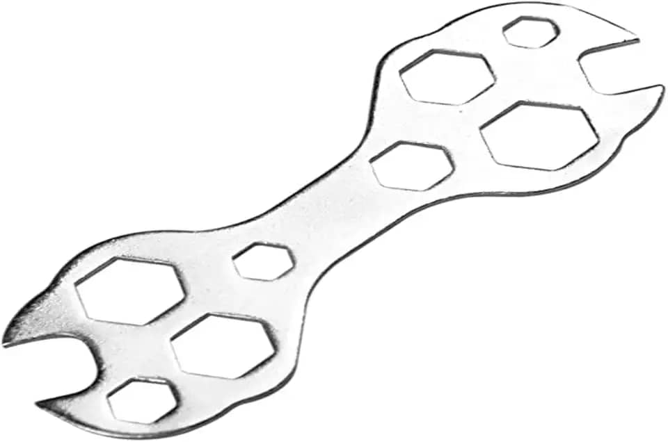 Western B-30 Chave para Bicicleta com 10 Bocas, Prata