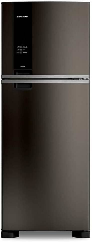 Geladeira Brastemp Eclipse Collection Frost Free Duplex A+++ 463 litros cor Black Inox Fresh Box e Cold Room 110V