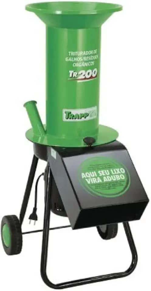 Triturador TR-200 Orgânico com Motor 1,5HP MONOFÁSICO TRAPP