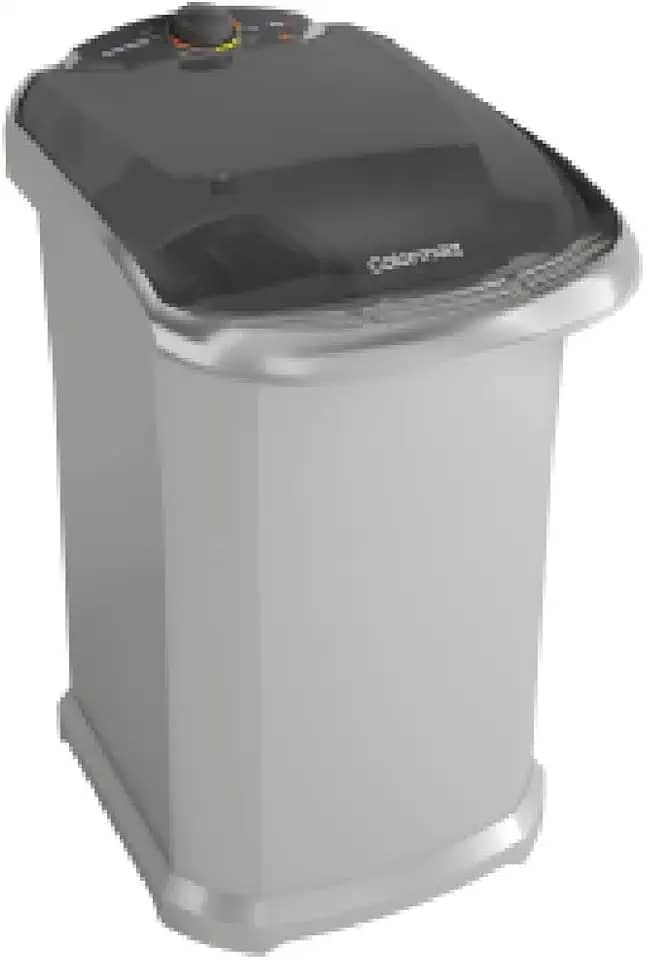 Colormaq Maquina de Lavar Roupa Semi Automatica Tanquinho 6kg LCT6 Prata 127V