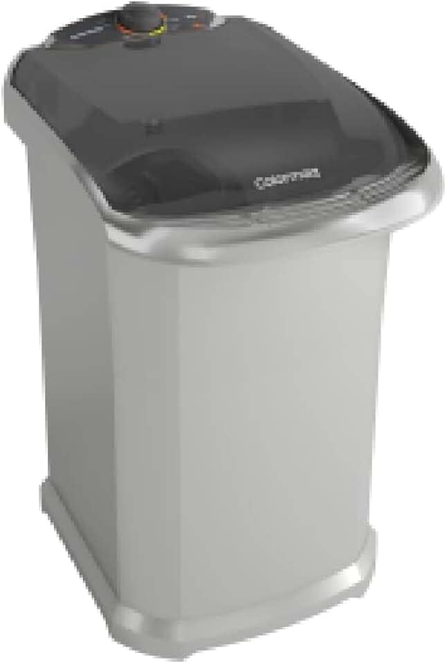 Colormaq Maquina de Lavar Roupa Semi Automatica Tanquinho 6kg LCT6 Prata 127V