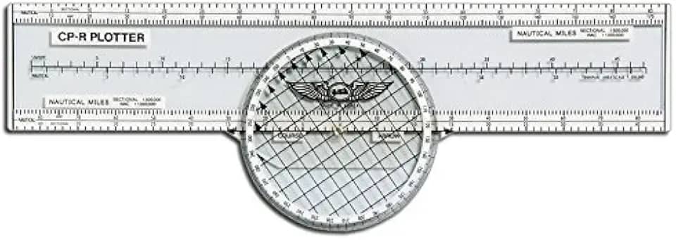 ASA Plotter de Voo Azimute Rotativo 13 Polegadas
