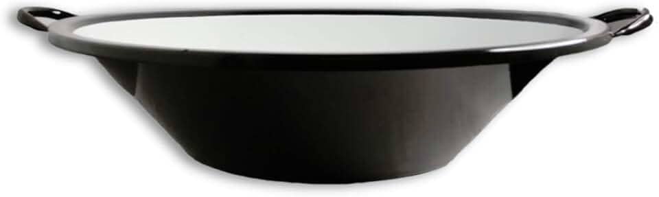 Tacho Esmaltado N10 Para Frituras - Alumínio Esmaltado 1,5 Litros, para Restaurantes e Lanchonetes, 10,5 cm de Altura