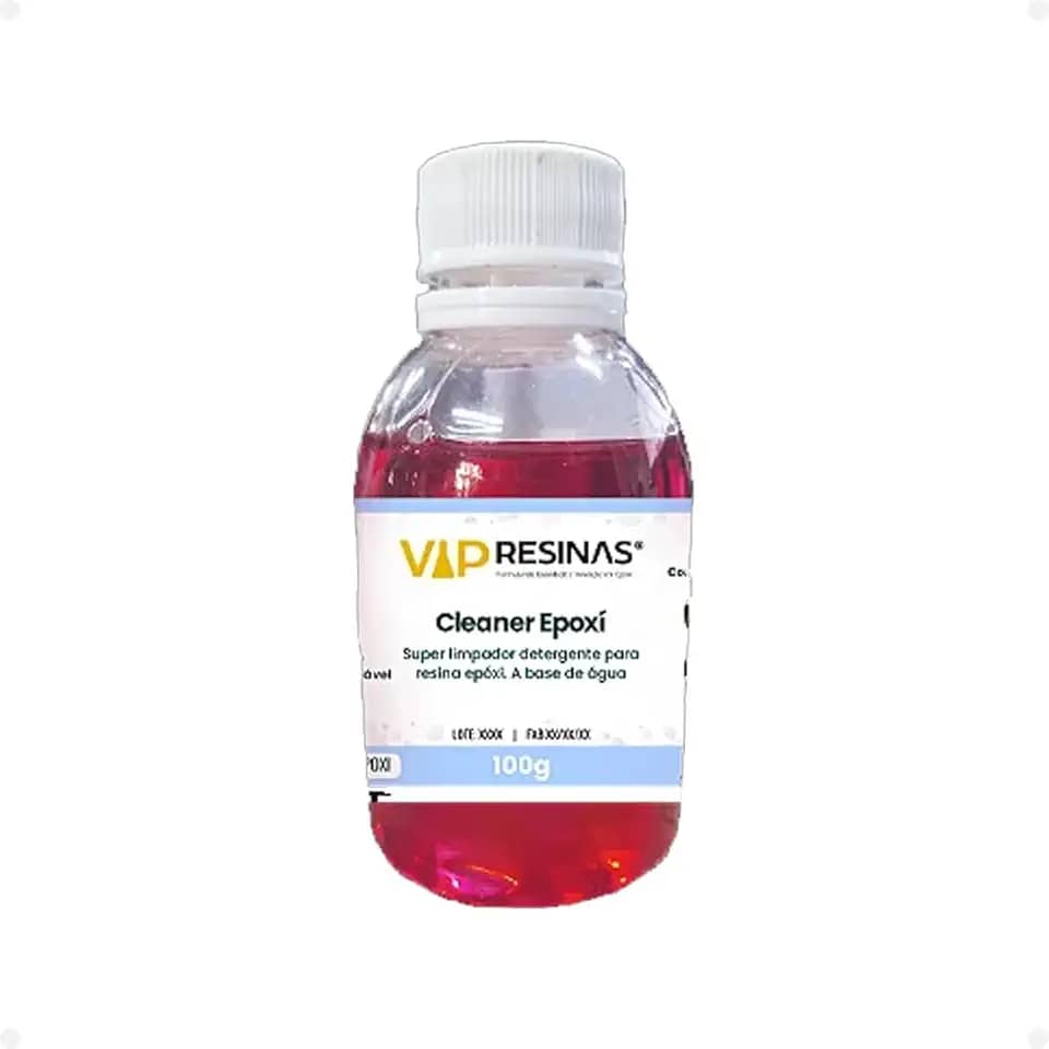 Removedor Epóxi 100ml, Limpador de Resina, Resíduos e Tintas, Base Água