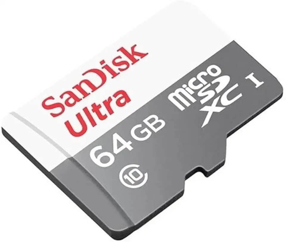 Cartão de Memória SanDisk Micro SD, 64Gb