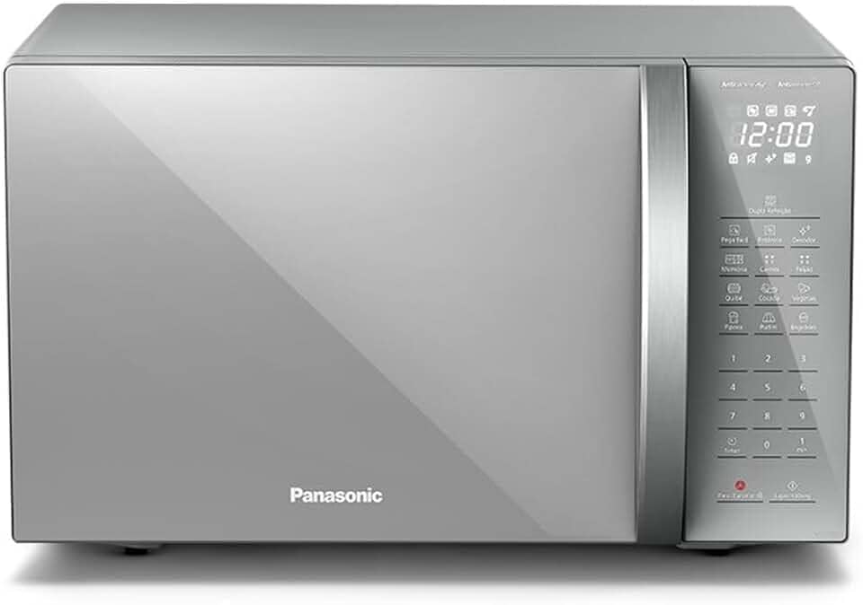 Panasonic Micro-ondas 34L Inox Antibactéria 127v NN-ST67LSRU