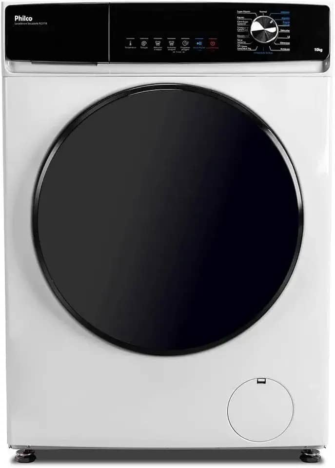 Lavadora e Secadora Philco 10kg Inverter PLS11B Branca 220V